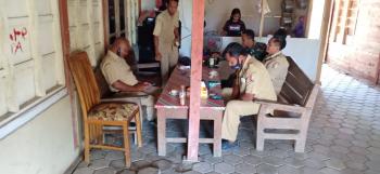 Komsos Bareng Perades, Koordinasi Kegiatan Program TMMD Tambakrejo Bojonegoro 